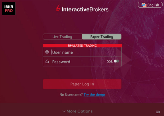 interactive brokers Demo Account